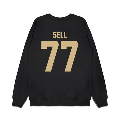 Wake Forest - NCAA Football : George Sell - Vintage Helmet Premium Crewneck Sweatshirt-1