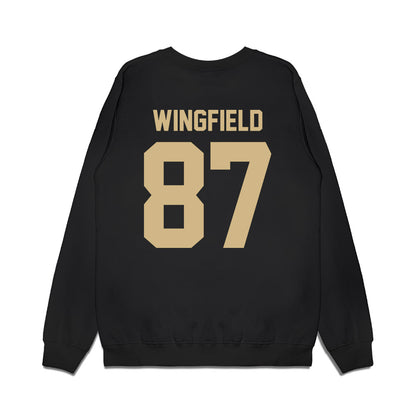 Wake Forest - NCAA Football : Charlie Wingfield - Vintage Helmet Premium Crewneck Sweatshirt-1