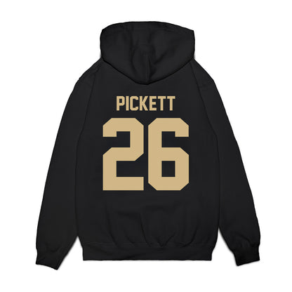 Wake Forest - NCAA Football : Drew Pickett - Vintage Helmet Premium Hooded Sweatshirt-1