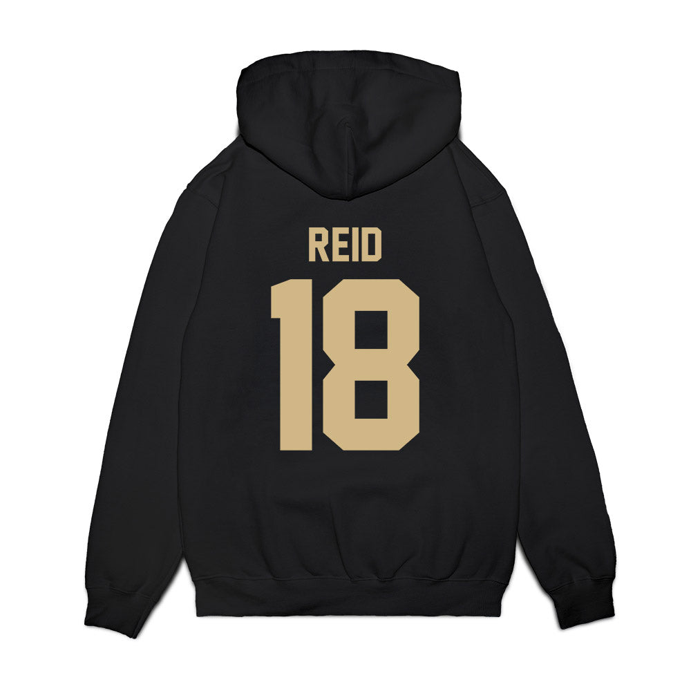 Wake Forest - NCAA Football : Elijah Reid - Vintage Helmet Premium Hooded Sweatshirt-1