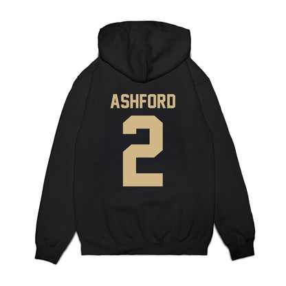 Wake Forest - NCAA Football : Robby Ashford - Vintage Helmet Premium Hooded Sweatshirt-1