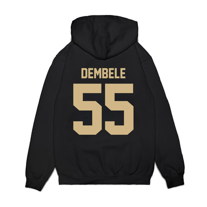 Wake Forest - NCAA Football : Kadear Dembele - Vintage Helmet Premium Hooded Sweatshirt-1