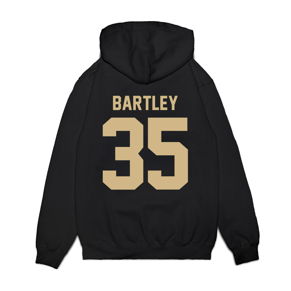 Wake Forest - NCAA Football : Koredell Bartley - Vintage Helmet Premium Hooded Sweatshirt-1