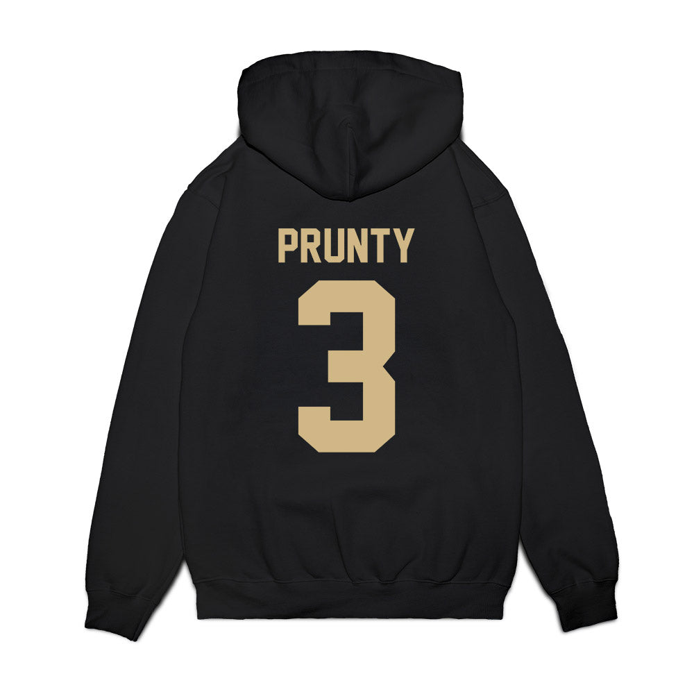 Wake Forest - NCAA Football : Karon Prunty - Vintage Helmet Premium Hooded Sweatshirt-1