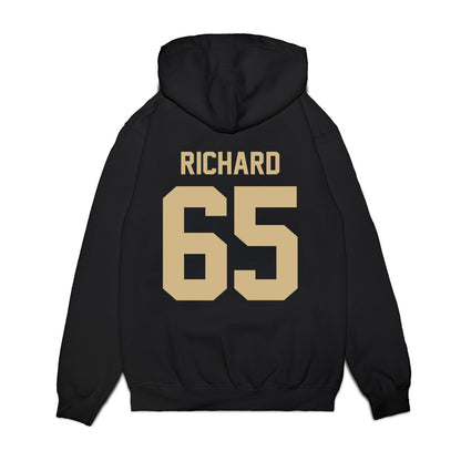 Wake Forest - NCAA Football : Clinton Richard - Vintage Helmet Premium Hooded Sweatshirt-1