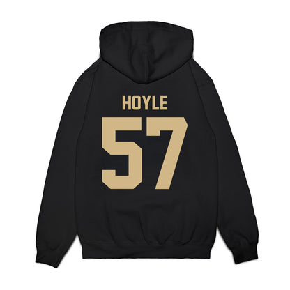 Wake Forest - NCAA Football : Brandon Hoyle - Vintage Helmet Premium Hooded Sweatshirt-1