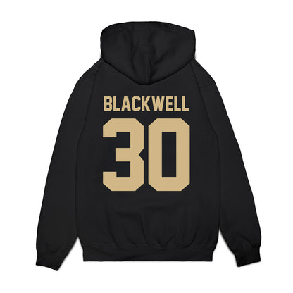 Wake Forest - NCAA Football : Jerron Blackwell - Vintage Helmet Premium Hooded Sweatshirt-1
