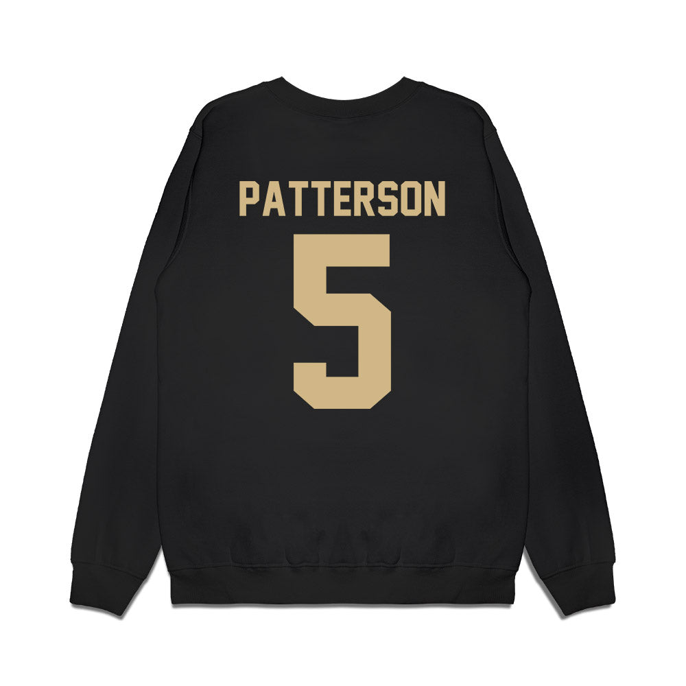 Wake Forest - NCAA Football : Davaughn Patterson - Vintage Helmet Premium Crewneck Sweatshirt-1