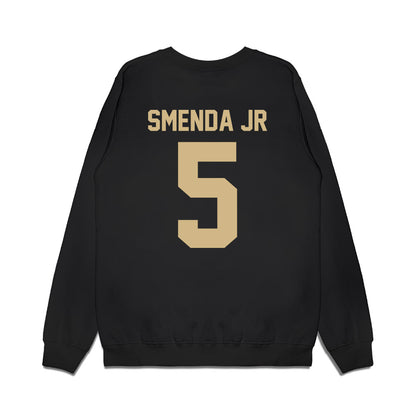 Wake Forest - NCAA Football : Ryan Smenda Jr - Vintage Helmet Premium Crewneck Sweatshirt-1