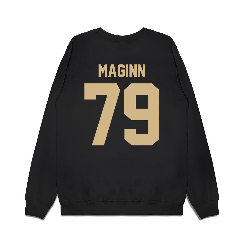 Wake Forest - NCAA Football : Sean Maginn - Vintage Helmet Premium Crewneck Sweatshirt-1