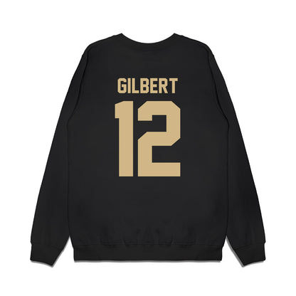 Wake Forest - NCAA Football : Jacobi Gilbert - Vintage Helmet Premium Crewneck Sweatshirt-1