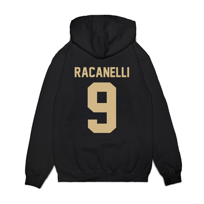 Wake Forest - NCAA Football : Sawyer Racanelli - Vintage Helmet Premium Hooded Sweatshirt-1