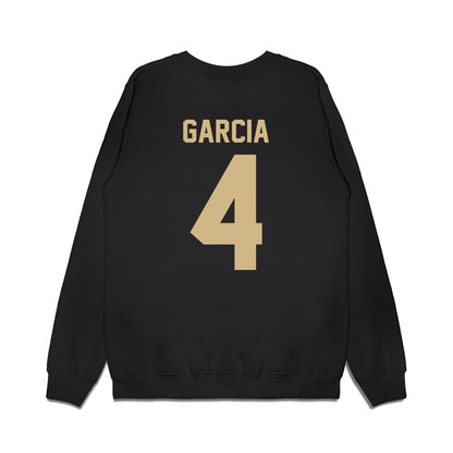 Wake Forest - NCAA Football : Sascha Garcia - Vintage Helmet Premium Crewneck Sweatshirt-1