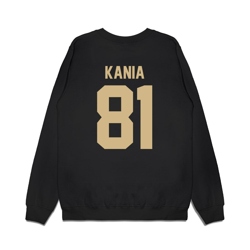 Wake Forest - NCAA Football : Bryce Kania - Vintage Helmet Premium Crewneck Sweatshirt-1