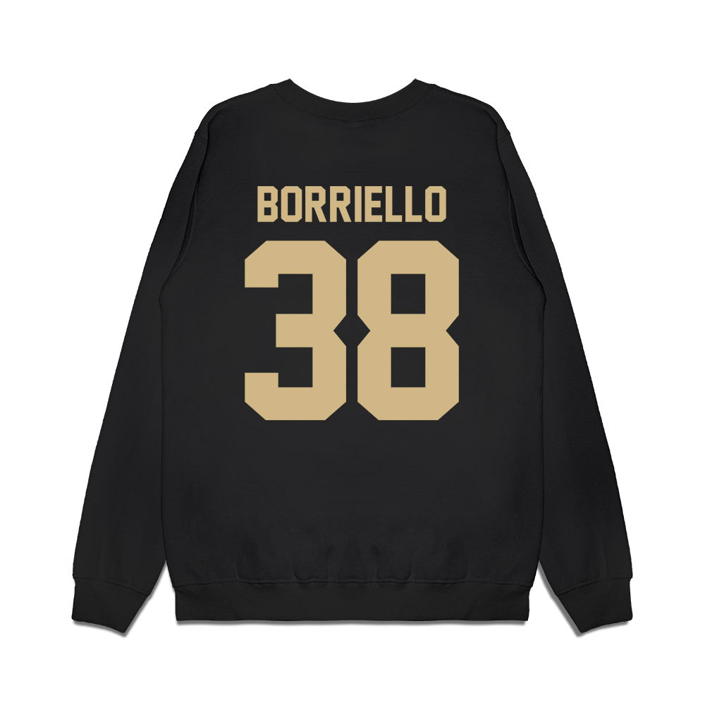 Wake Forest - NCAA Football : Anthony Borriello - Vintage Helmet Premium Crewneck Sweatshirt-1