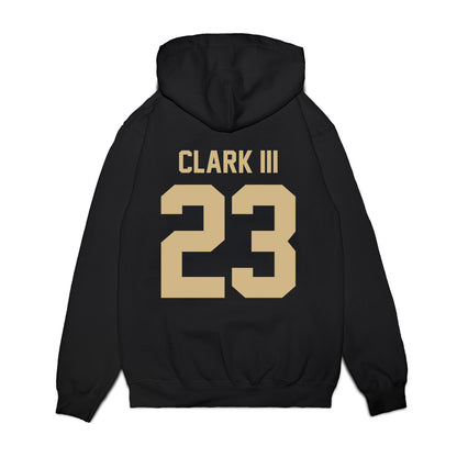 Wake Forest - NCAA Football : Ty Clark III - Vintage Helmet Premium Hooded Sweatshirt-1