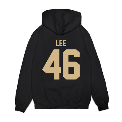 Wake Forest - NCAA Football : Kerrington Lee - Vintage Helmet Premium Hooded Sweatshirt-1