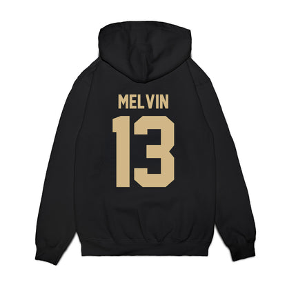 Wake Forest - NCAA Football : Jeremiah Melvin - Vintage Helmet Premium Hooded Sweatshirt-1