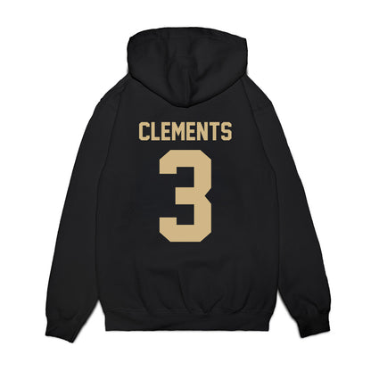 Wake Forest - NCAA Football : JaMario Clements - Vintage Helmet Premium Hooded Sweatshirt-1