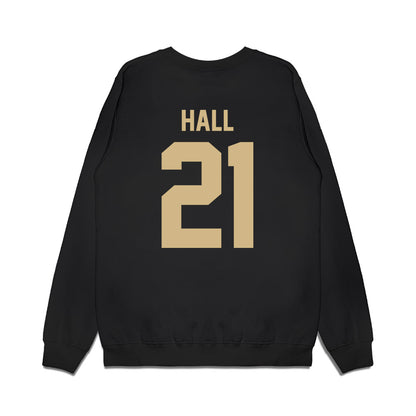 Wake Forest - NCAA Football : Aiden Hall - Vintage Helmet Premium Crewneck Sweatshirt-1