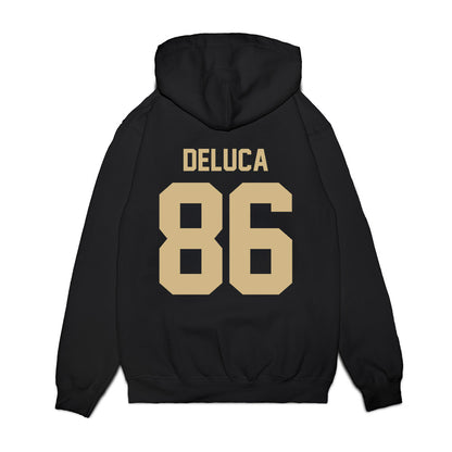 Wake Forest - NCAA Football : Dominic DeLuca - Vintage Helmet Premium Hooded Sweatshirt-1
