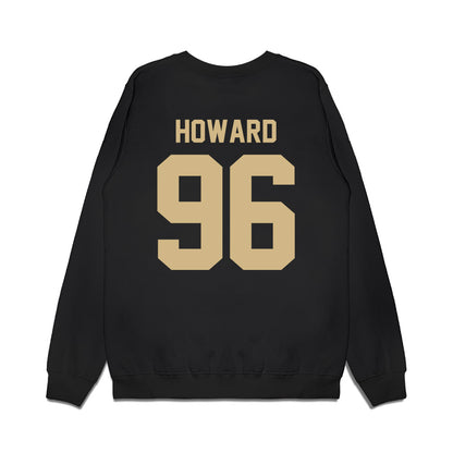 Wake Forest - NCAA Football : kendal howard - Vintage Helmet Premium Crewneck Sweatshirt-1