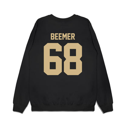 Wake Forest - NCAA Football : Luke Beemer - Vintage Helmet Premium Crewneck Sweatshirt-1