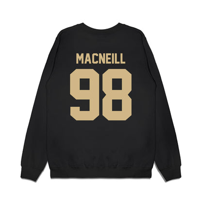 Wake Forest - NCAA Football : Rohan MacNeill - Vintage Helmet Premium Crewneck Sweatshirt-1