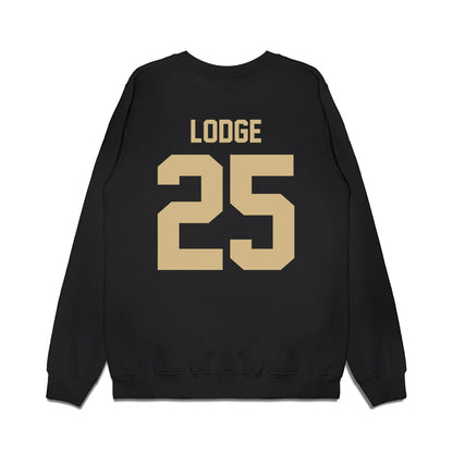 Wake Forest - NCAA Football : Harry Lodge - Vintage Helmet Premium Crewneck Sweatshirt-1
