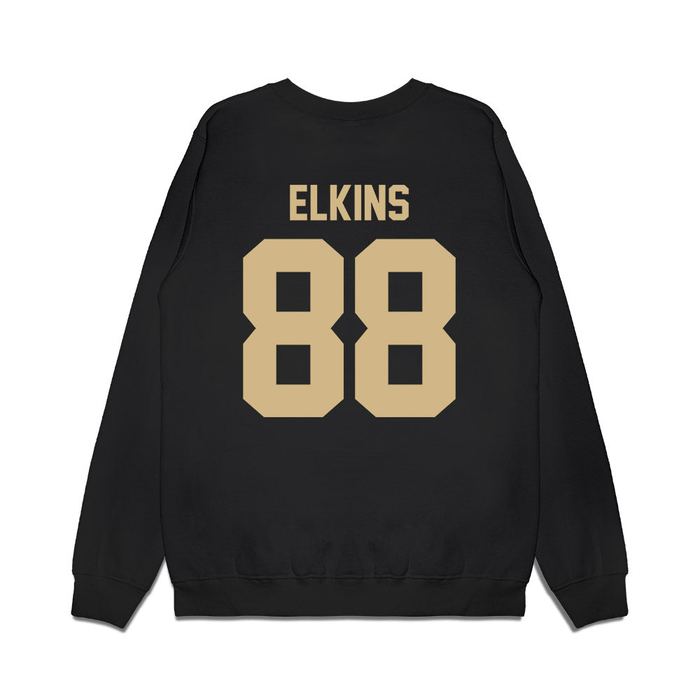 Wake Forest - NCAA Football : Andy Elkins - Vintage Helmet Premium Crewneck Sweatshirt-1