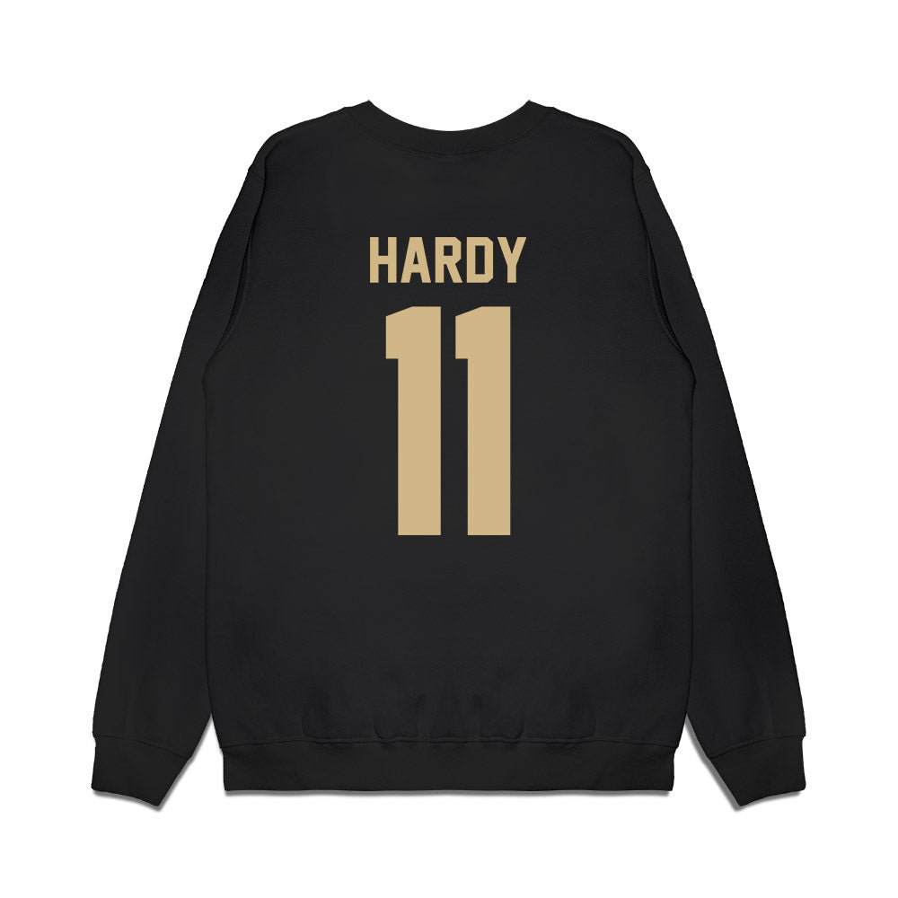 Wake Forest - NCAA Football : Langston Hardy - Vintage Helmet Premium Crewneck Sweatshirt-1