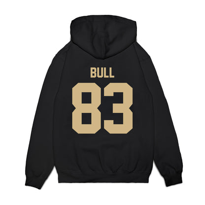 Wake Forest - NCAA Football : Jaeger Bull - Vintage Helmet Premium Hooded Sweatshirt-1