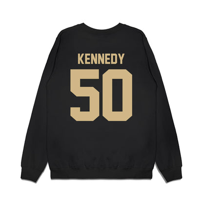 Wake Forest - NCAA Football : Jamarion Kennedy - Vintage Helmet Premium Crewneck Sweatshirt-1