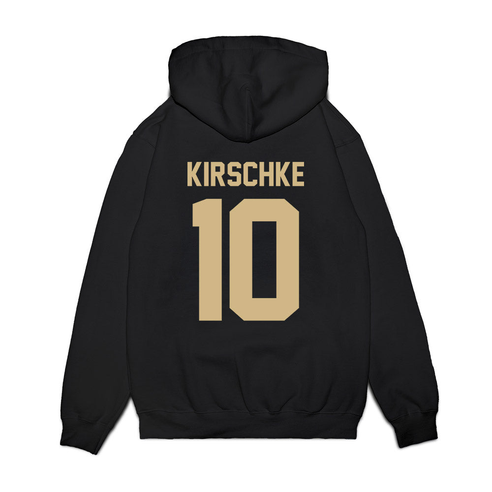 Wake Forest - NCAA Football : Gabe Kirschke - Vintage Helmet Premium Hooded Sweatshirt-1