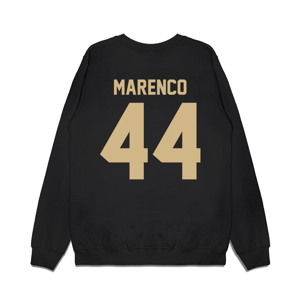 Wake Forest - NCAA Football : Alec Marenco - Vintage Helmet Premium Crewneck Sweatshirt-1