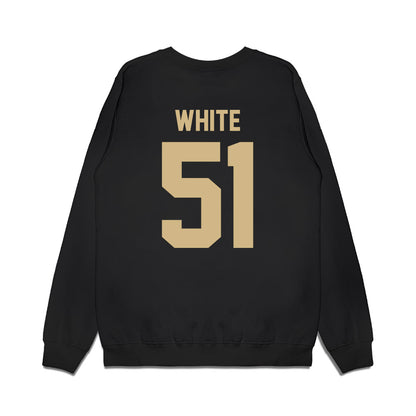 Wake Forest - NCAA Football : Luke White - Vintage Helmet Premium Crewneck Sweatshirt-1