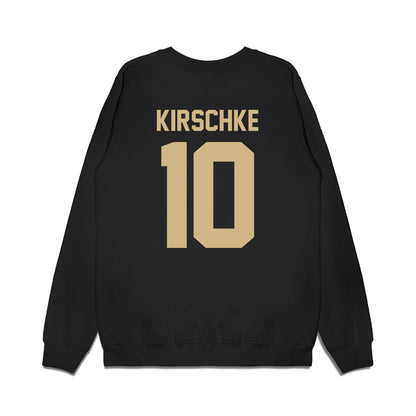 Wake Forest - NCAA Football : Gabe Kirschke - Vintage Helmet Premium Crewneck Sweatshirt-1