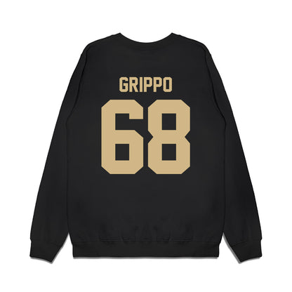 Wake Forest - NCAA Football : Thomas Grippo - Vintage Helmet Premium Crewneck Sweatshirt-1