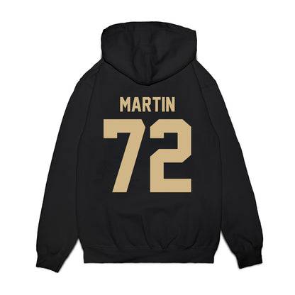 Wake Forest - NCAA Football : Aidan Martin - Vintage Helmet Premium Hooded Sweatshirt-1