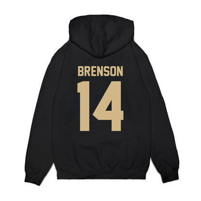 Wake Forest - NCAA Football : Chevalier Brenson - Vintage Helmet Premium Hooded Sweatshirt-1
