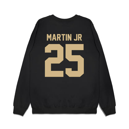 Wake Forest - NCAA Football : Jermal Martin Jr - Vintage Helmet Premium Crewneck Sweatshirt-1