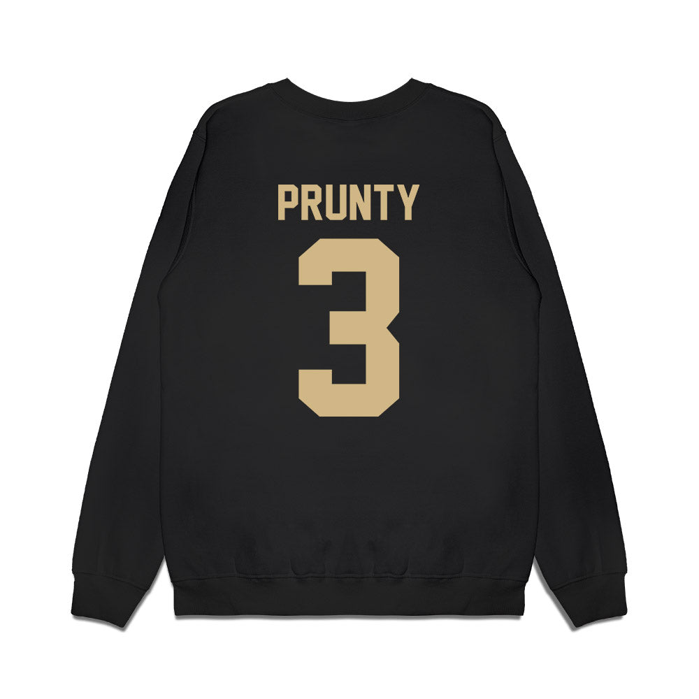 Wake Forest - NCAA Football : Karon Prunty - Vintage Helmet Premium Crewneck Sweatshirt-1
