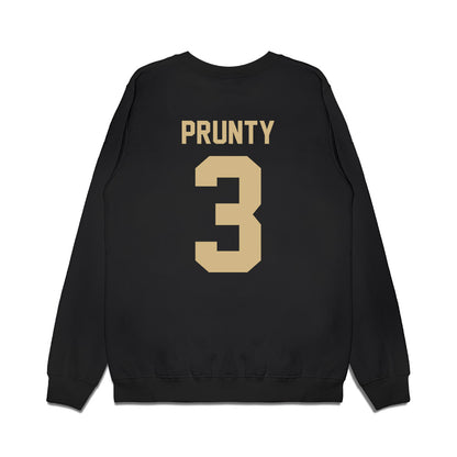 Wake Forest - NCAA Football : Karon Prunty - Vintage Helmet Premium Crewneck Sweatshirt-1