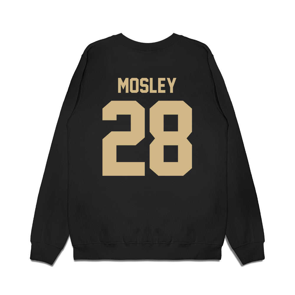 Wake Forest - NCAA Football : Jacob Mosley - Vintage Helmet Premium Crewneck Sweatshirt-1