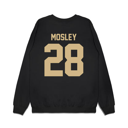 Wake Forest - NCAA Football : Jacob Mosley - Vintage Helmet Premium Crewneck Sweatshirt-1