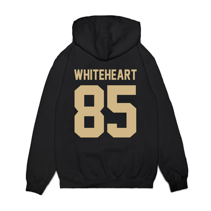 Wake Forest - NCAA Football : Blake Whiteheart - Vintage Helmet Premium Hooded Sweatshirt-1