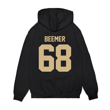 Wake Forest - NCAA Football : Luke Beemer - Vintage Helmet Premium Hooded Sweatshirt-1