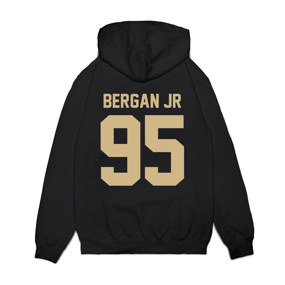 Wake Forest - NCAA Football : Dion Bergan Jr - Vintage Helmet Premium Hooded Sweatshirt-1