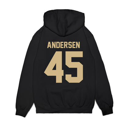 Wake Forest - NCAA Football : Nick Andersen - Vintage Helmet Premium Hooded Sweatshirt-1