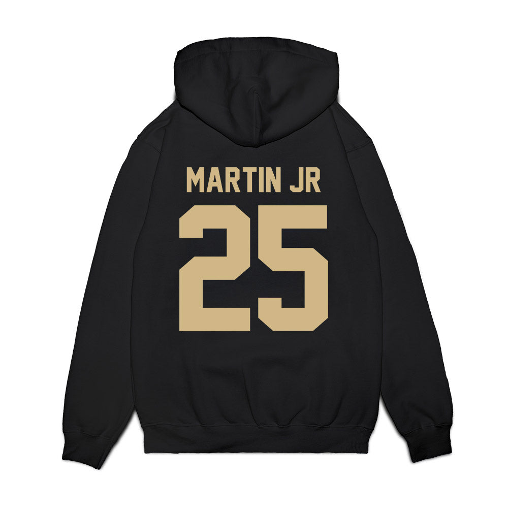 Wake Forest - NCAA Football : Jermal Martin Jr - Vintage Helmet Premium Hooded Sweatshirt-1